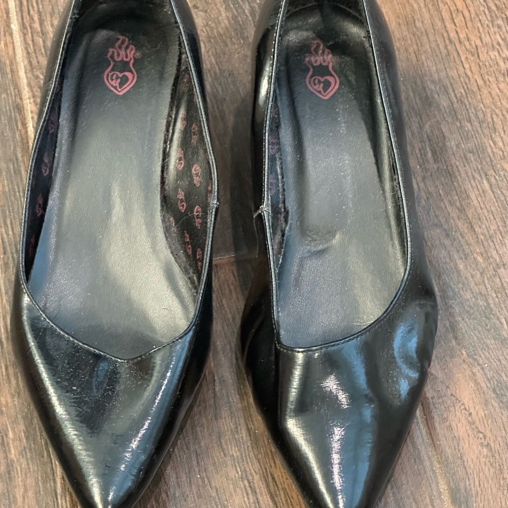Torrid Glossy Black Heels